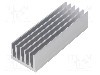 Radiator extrudat, aluminiu, 100mm x 36.8mm, naturala, FISCHER ELEKTRONIK - SK 657 100 AL