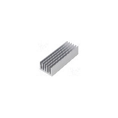 Radiator extrudat, aluminiu, 100mm x 36.8mm, naturala, FISCHER ELEKTRONIK - SK 657 100 AL