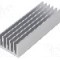 Radiator extrudat, aluminiu, 100mm x 36.8mm, naturala, FISCHER ELEKTRONIK - SK 657 100 AL