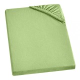 Cumpara ieftin Husa de pat din tricot cu elastic, Tim, Verde