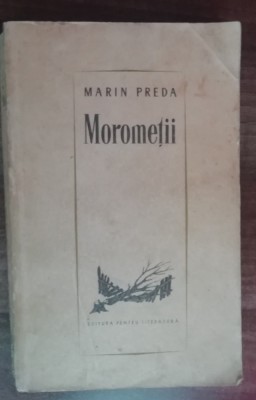 myh 50s - Marin Preda - Morometii - editie 1964 foto