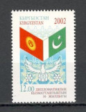 Kirgizstan.2002 10 ani relatiile diplomatice cu Pakistan MK.20, Nestampilat
