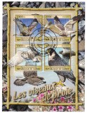 Cumpara ieftin Timbre Guinea 2016: Fauna, Pasari de Prada, Colita + Bloc, Set Complet, Tematica Pasari