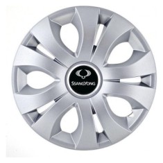 Set 4 Capace Roti Autohelix MSA&reg; potrivite jantelor de 14 inch, Compatibil Cu SsangYong, model Top Gray
