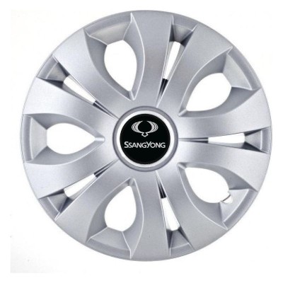 Set 4 Capace Roti Autohelix MSA&amp;reg; potrivite jantelor de 14 inch, Compatibil Cu SsangYong, model Top Gray foto