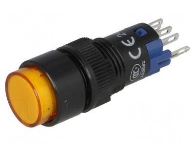 Comutator apăsare 2 poziții SPDT 0,5A 250V ON-ON foto