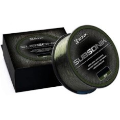 Fir Monofilament Sonik Subsonik Verde, 1200m, 9.98kg, 0.38mm foto