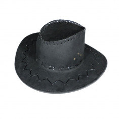 PALARIE NEAGRA COWBOY, costumatie Halloween cowboy ieftina foto