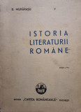 Istoria literaturii romane, editia a IVa
