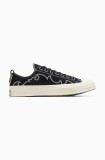 Converse tenisi Chuck 70 OX Pride culoarea negru, A10215C