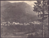 928 - TUSNAD, Panorama, Romania - old double postcard - used - 1914, Circulata, Printata