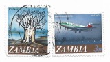 Zambia - Teme locale, 1968 - valori obliterate