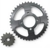 Set 2 Pinioane Transmisie ( Fata 14T + Spate 41T ) Pas 420, Pinion Compatibil Moped Delta 50 , Alpha 50, Active 110 , ATV 110 cc , Cross , Enduro