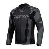 Cumpara ieftin Geaca (jacheta) motociclete barbati piele Racing Ixon vara model Vortex 3 MS culoare: negru
