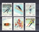 A12 S4 8 - Timbre foarte vechi - Guineea Bissau - sporturi de iarna, Sport, Stampilat