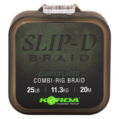 Fir Textil KORDA Slip-D Braid, 25lb, 20m foto