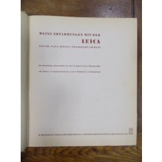 Meine Erfahrungen mit der Leica. Ein historischer Querschnitt aus fast 10 Jahren Leica-Photographie