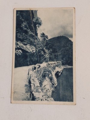 Carte postala / vedere, anii 50, R.P.R, Valea Jiului, circulata, scrisa, print alb-negru foto