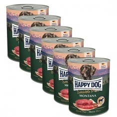 Happy Dog Pferd Pure Montana - 6 x 800 g / cal foto