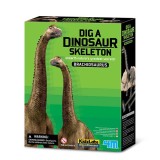 Joc sapa si descopera un dinozaur, Brachiosaurus, Dig a Dinosaur Skeleton, 4M