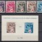 1941 LP 145 LP 146 CRUCEA ROSIE SERIE+COLITA NEDANTELATA USOARA URMA SARNIERA