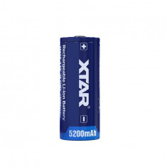 XTAR 26650 Baterie litiu reincarcabila 3.6 V - 5000mAh (protejata) - 7A-Conținutul pachetului 1 Bucată