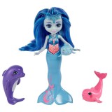 Cumpara ieftin Set de joaca Enchantimals Royal Ocean Kingdom, Dolinda Dolphin si familia de delfini