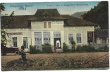 CP964N C&acirc;mpulung Muscel, Rucăr &ndash; Casa și Magazinul I Bușuiocescu, carte poștală