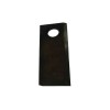 Cutit Cositoare Dreapta Krone 120x48x4 mm, Orificiu 18.5mm Vicon, Gehl, Lely, New Holland, Pottinger, Deutz-Fahr