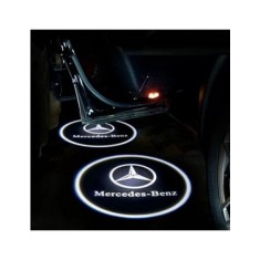 Proiectoare Portiere cu Logo Mercedes-Benz