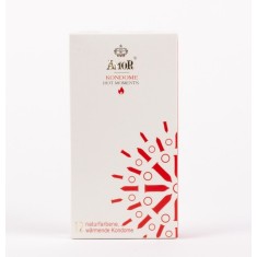 Set 12 Prezervative Amor Hot Moments, Efect de Incalzire