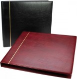 Album pentru fotografii sau carti postale, Standard-Burgundy, cu 96 buzunare verticale si orizontale
