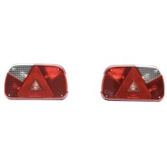 Set lampi spate camion/remorca stanga/dreapta cu bec 12V
