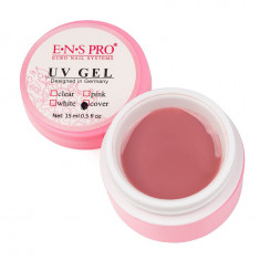 Gel Constructie Unghii UV ENS PRO 15 ml Cover - Camuflaj foto