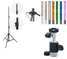 Kit lumina continua Lampa Yongnuo YN360 II + suport orientabil pentru stativ+ stativ foto