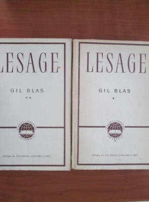 Lesage - Gil Blas ( 2 vol. ) foto