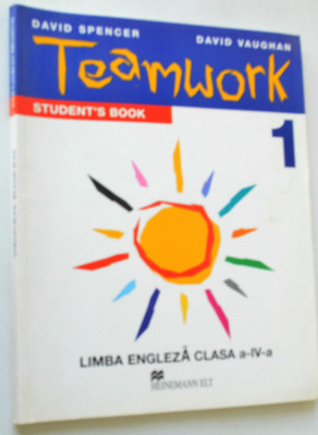 Manual de limba Engleza pentru clasa a IV -A Team Work foto