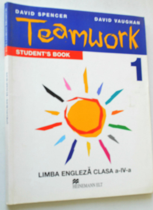 Manual de limba Engleza pentru clasa a IV -A Team Work