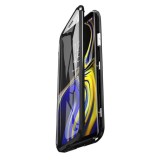 Husa 360 Magnetica Sticla Fata Spate Samsung Galaxy Note 10, Negru, Anti-soc, Rezistenta Zgarieturi