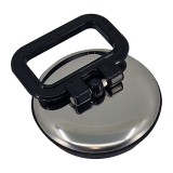 Dop pentru chiuveta, cauciuc + inox, &Oslash; 50 mm