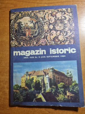 revista magazin istoric septembrie 1984 foto