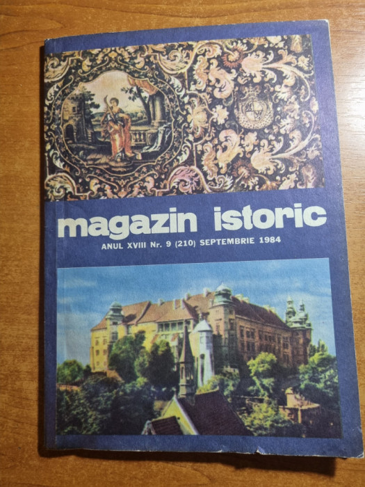 revista magazin istoric septembrie 1984