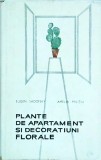 Carte Gradinarit Eugen Sadofsky: Ghid Ingrijire Plante de Apartament si Decoratiuni Florale. Sfaturi practice, Brosata, Romana, 1966.