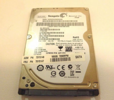 Hard Disk Seagate Momentus Thin 160GB SATA 2.5 st160lt000-9vl14d slim foto