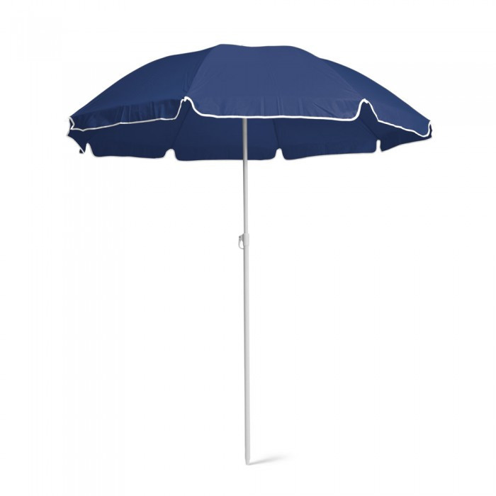 Umbrela de plaja pliabila, umbrela soare, husa, manar transport, 140 cm, albastra