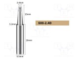 V&acirc;rf şurubelniţă 2,4mm SHENZHEN BAKON pentru staţie de lipit