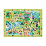 Puzzle Animalute la Zoo Dodo, 80 piese, 31 x 45 cm, carton, 5 ani+