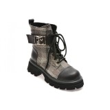 Ghete GRYXX negre, 043GM38, din piele ecologica