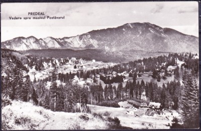 AMS - ILUSTRATA 948 PREDEAL - VEDERE SPRE MASIVUL POSTAVARUL, 1967, CIRCULATA foto