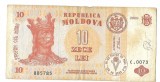 Bancnota 10 lei 2009 - Moldova